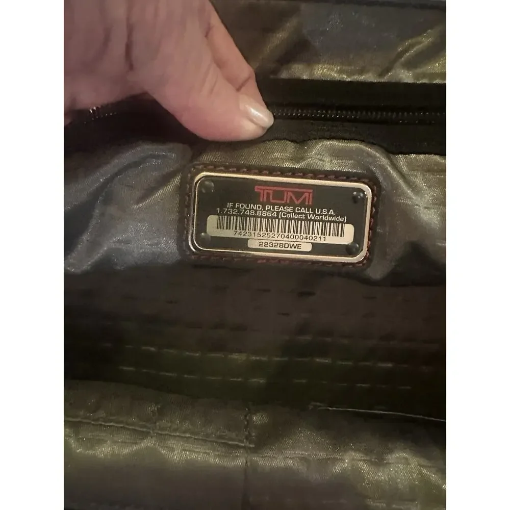 Tumi Weekender Lexus Gym Work Bag Suitcase Limited Edition